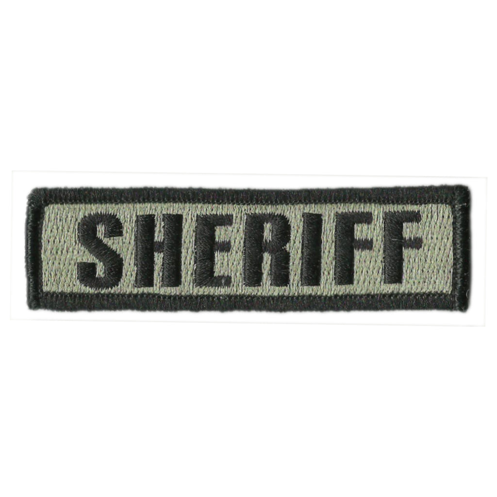 SHERIFF Tactical Morale Patch - 1"  4"