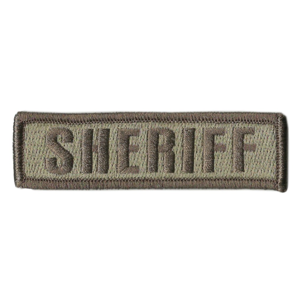 SHERIFF Tactical Morale Patch - 1"  4"