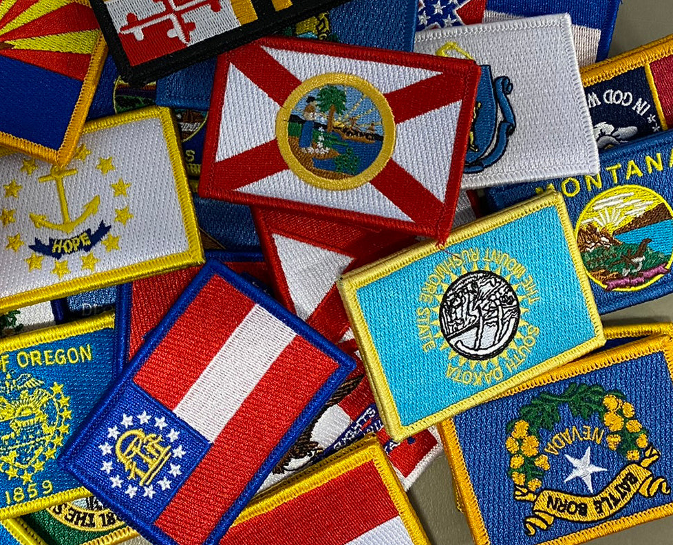 State Tactical Patches - Complete Set of 50