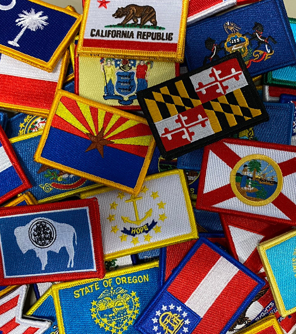 State Tactical Patches - Complete Set of 50