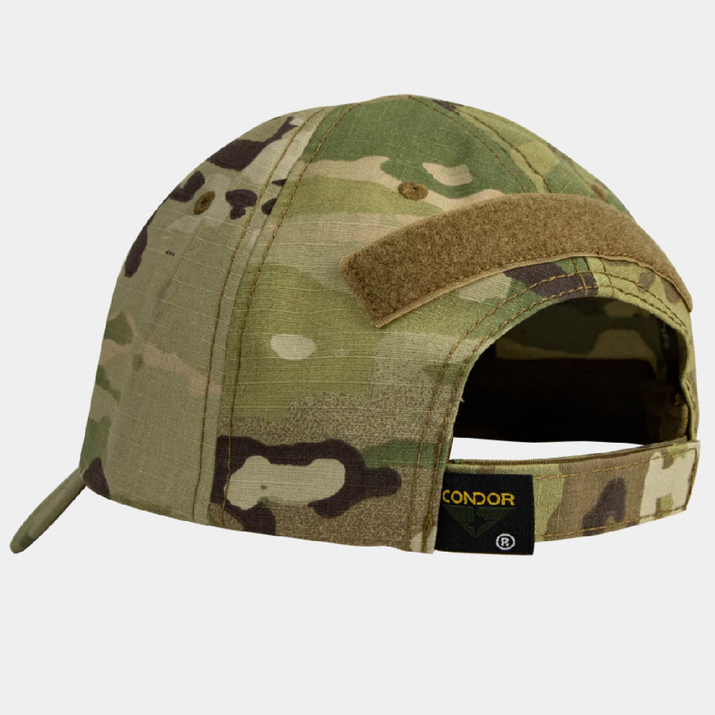 Cappello Tattico Condor - Forze Speciali, Pattern Kryptek Nomad, Marrone Mimetico