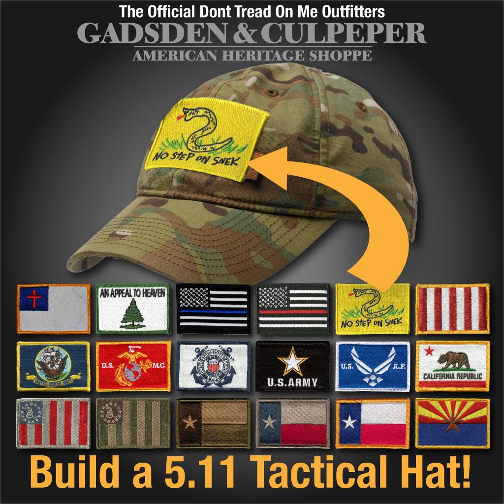 Build A 5.11 Tactical Cap with Patch, Cap Multicam / USA Multicam