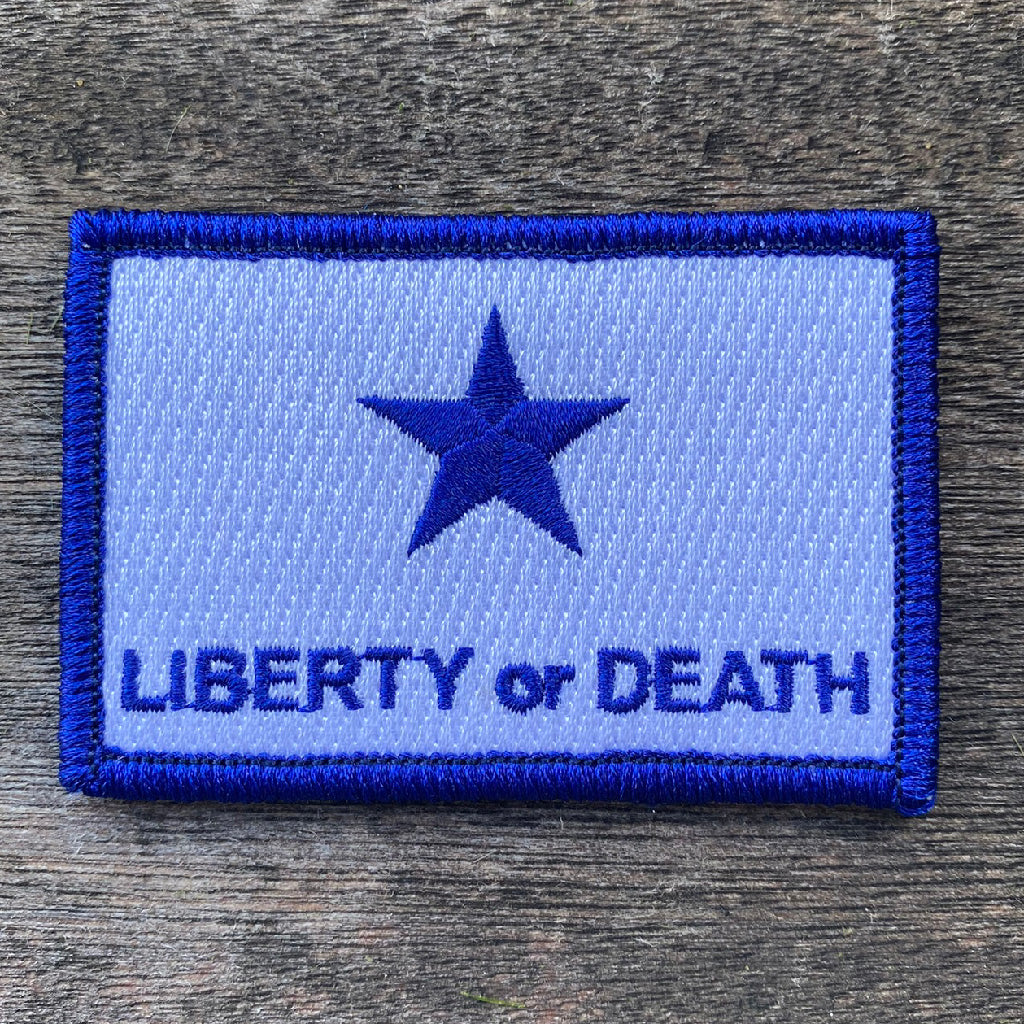 Texas Star Flag Revolution Lone Star Hook Patch – Dark Navy T15