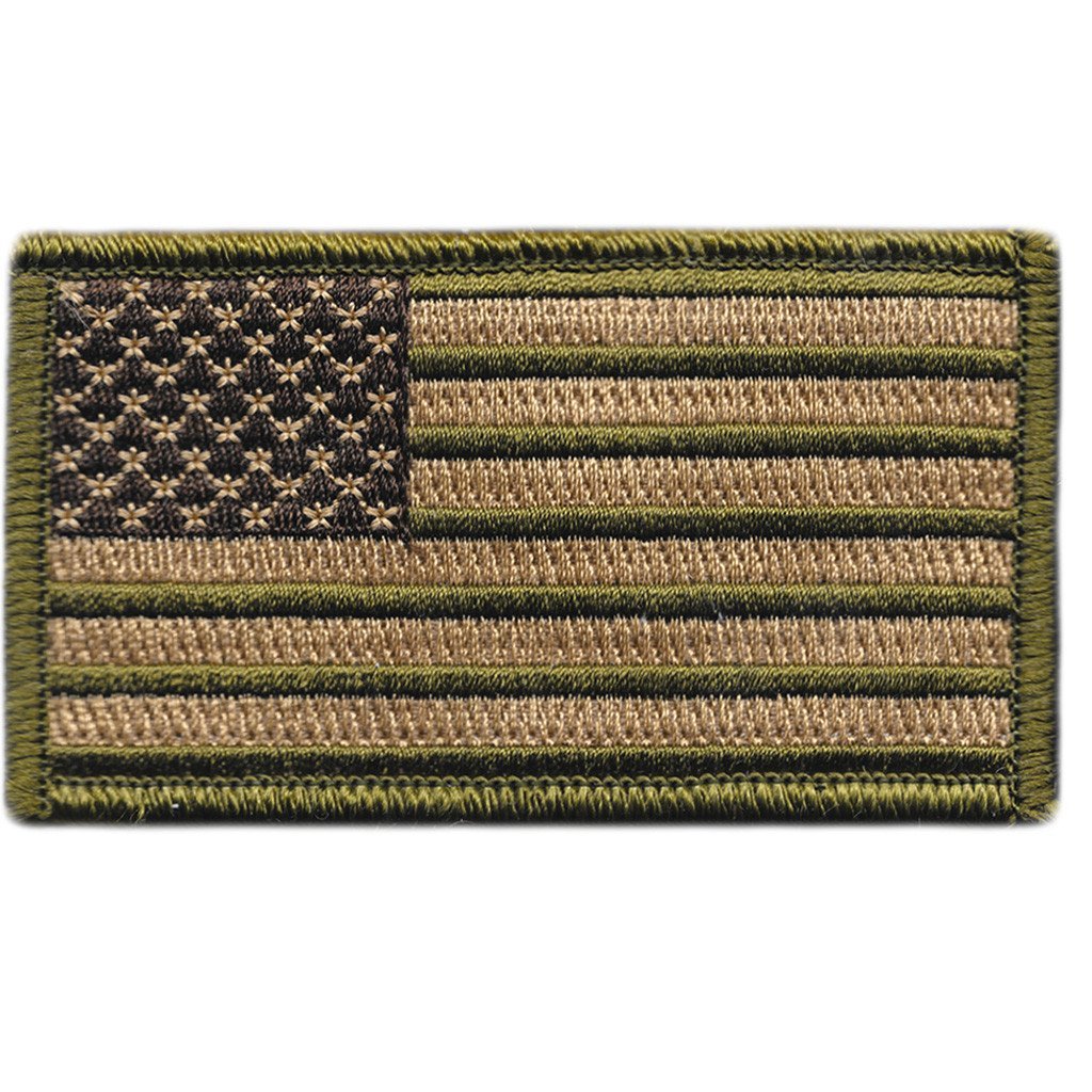 2" x 3.5" Tactical USA Patch - Made to Fit- 5.11/Rothco caps