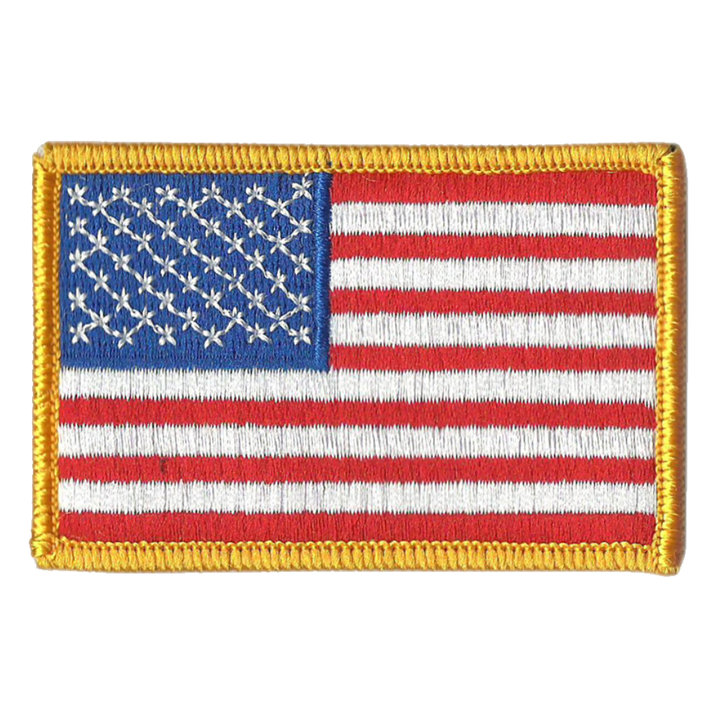 USA Flag Patch, 2 x 3