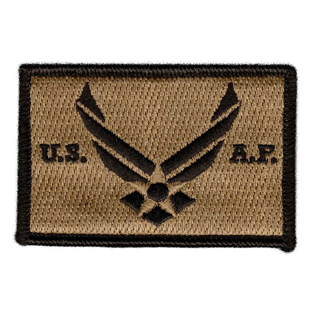 2"x3" Air Force Tactical Hat Patches