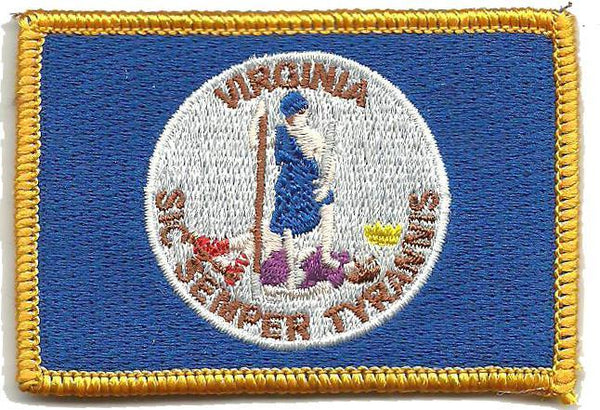Colonial Soldier Embroidery Iron-on Patch