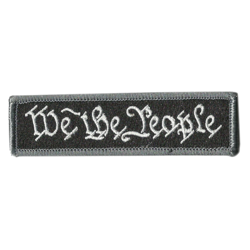 We The People Morale Patches 1" x 3 3/4"