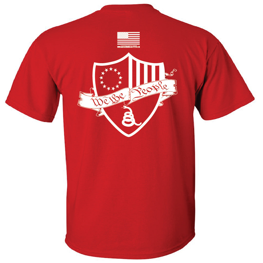 We The People - Red T-Shirt